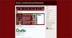 Desktop Screenshot of lararth.co.uk